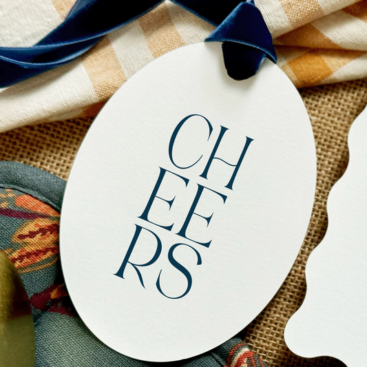 CHEERS Luxe Gift Tags - Set of 8